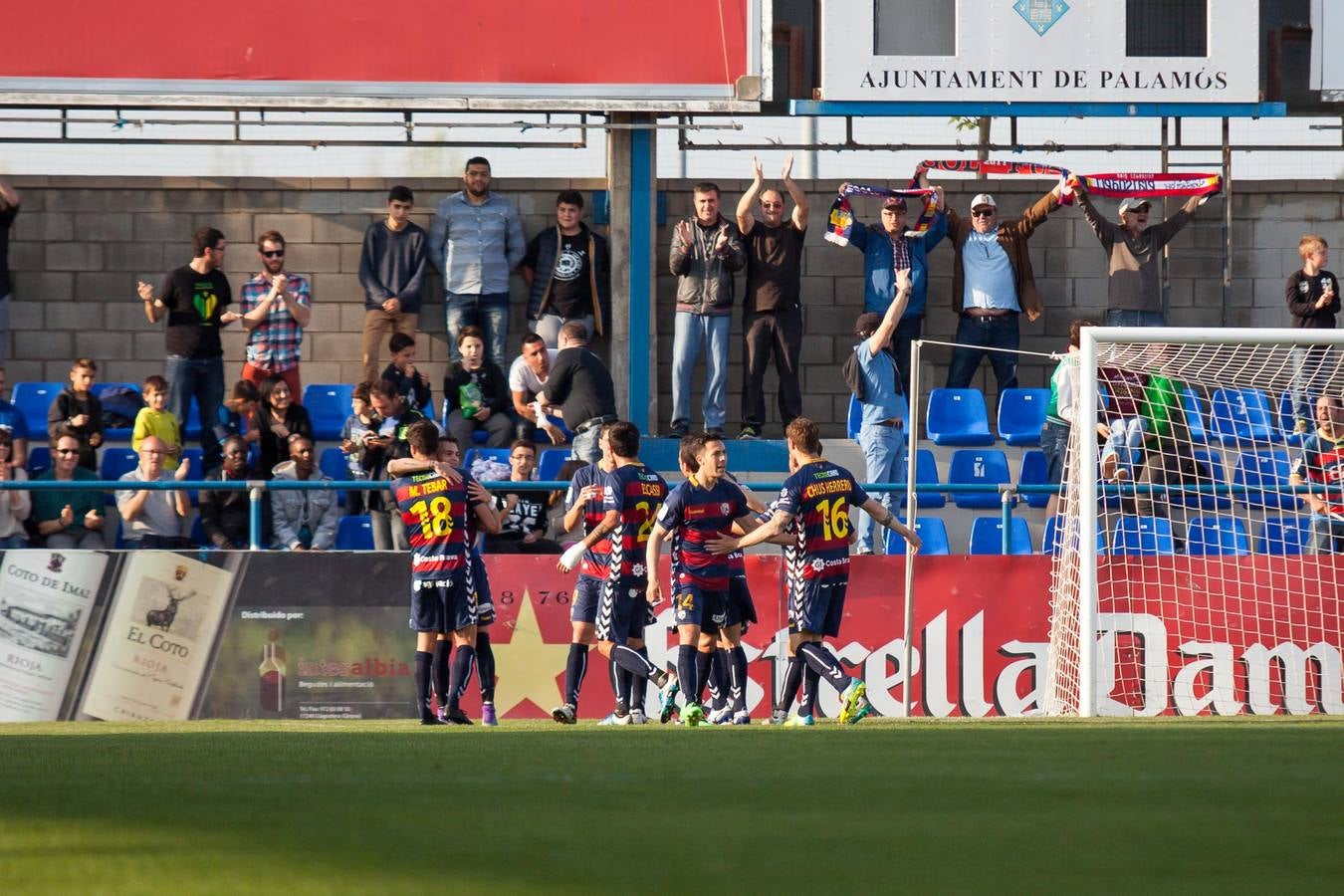 Derrota blanquiverde en Cataluña. 