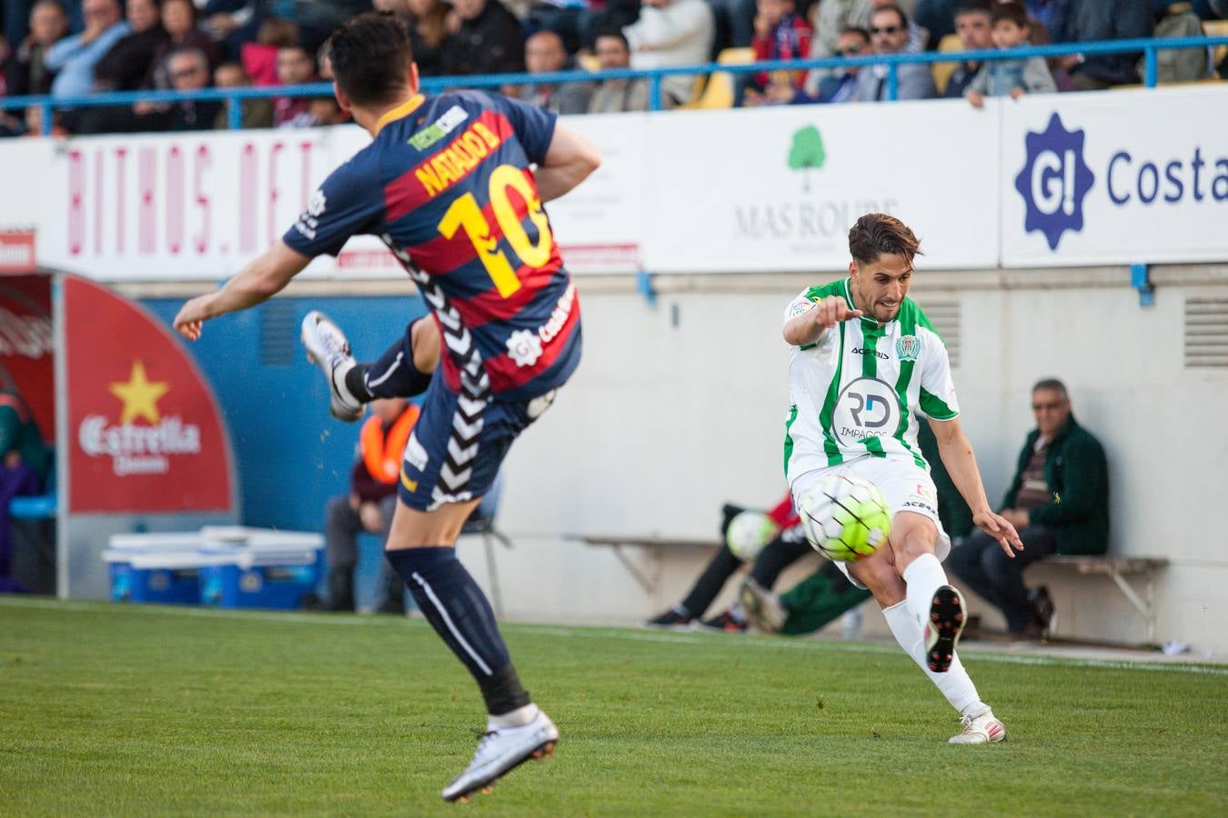 Derrota blanquiverde en Cataluña. 