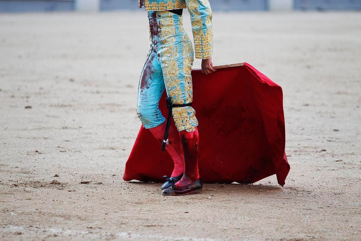 Sangre y orejas de auténticos novilleros en Madrid