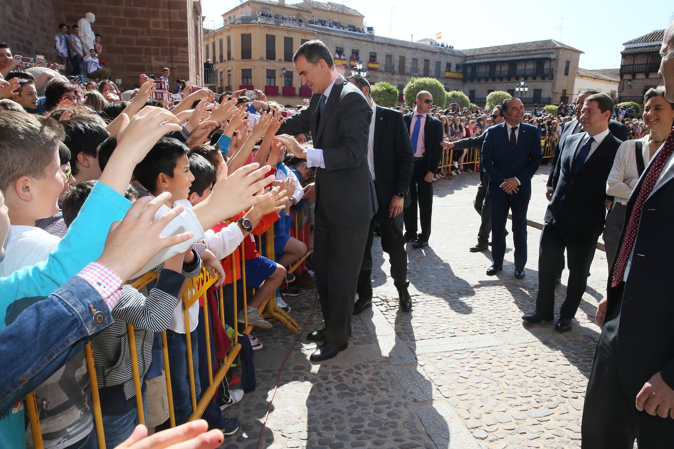 Los reyes de España de visita por Castilla-La Mancha