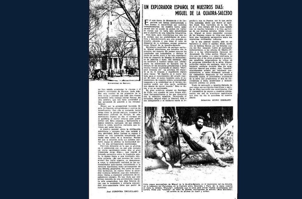 Un perfil publicado en ABC en 1962. 