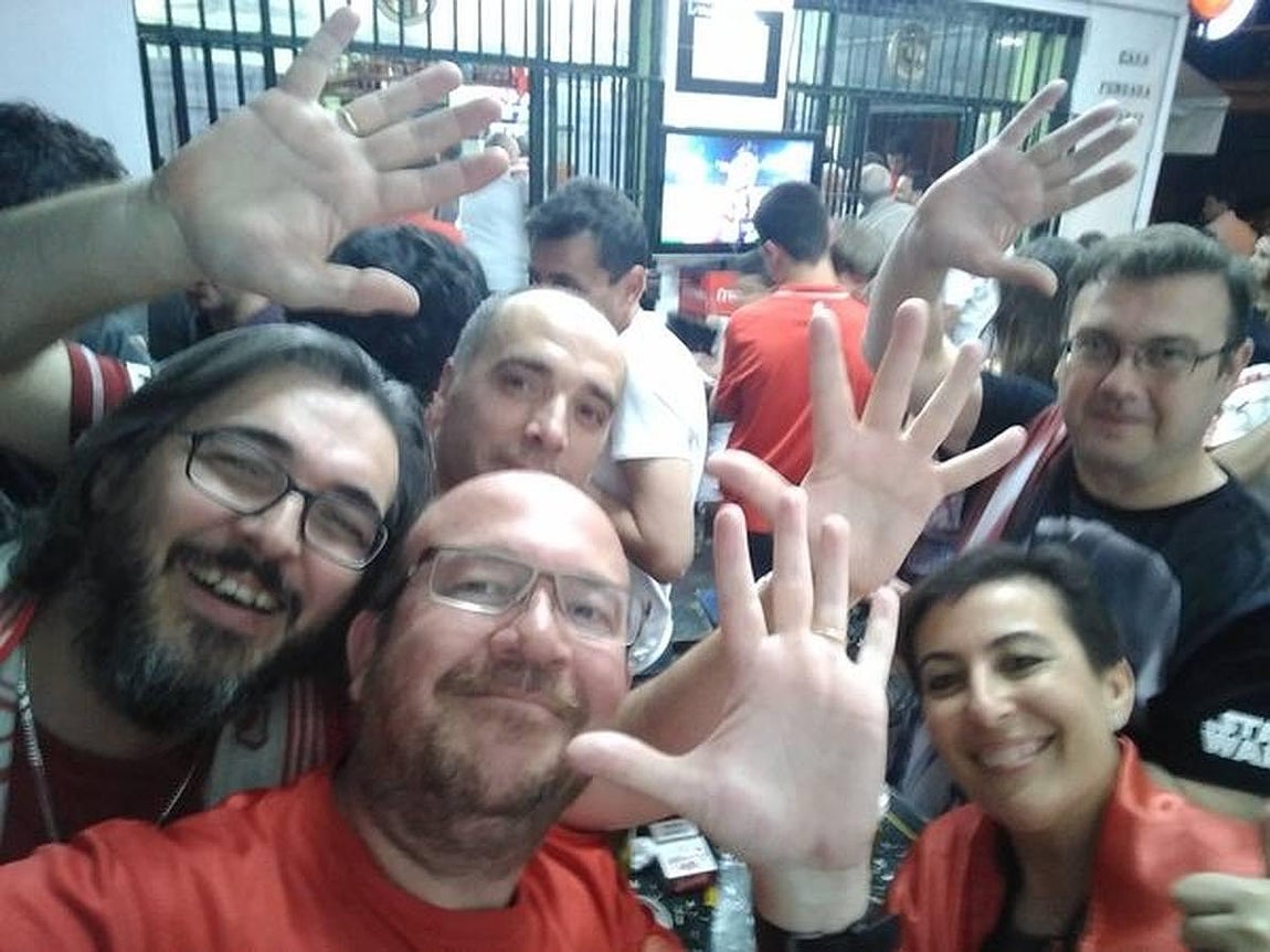Así celebraron los lectores de ABC la quinta Liga Europa del Sevilla FC