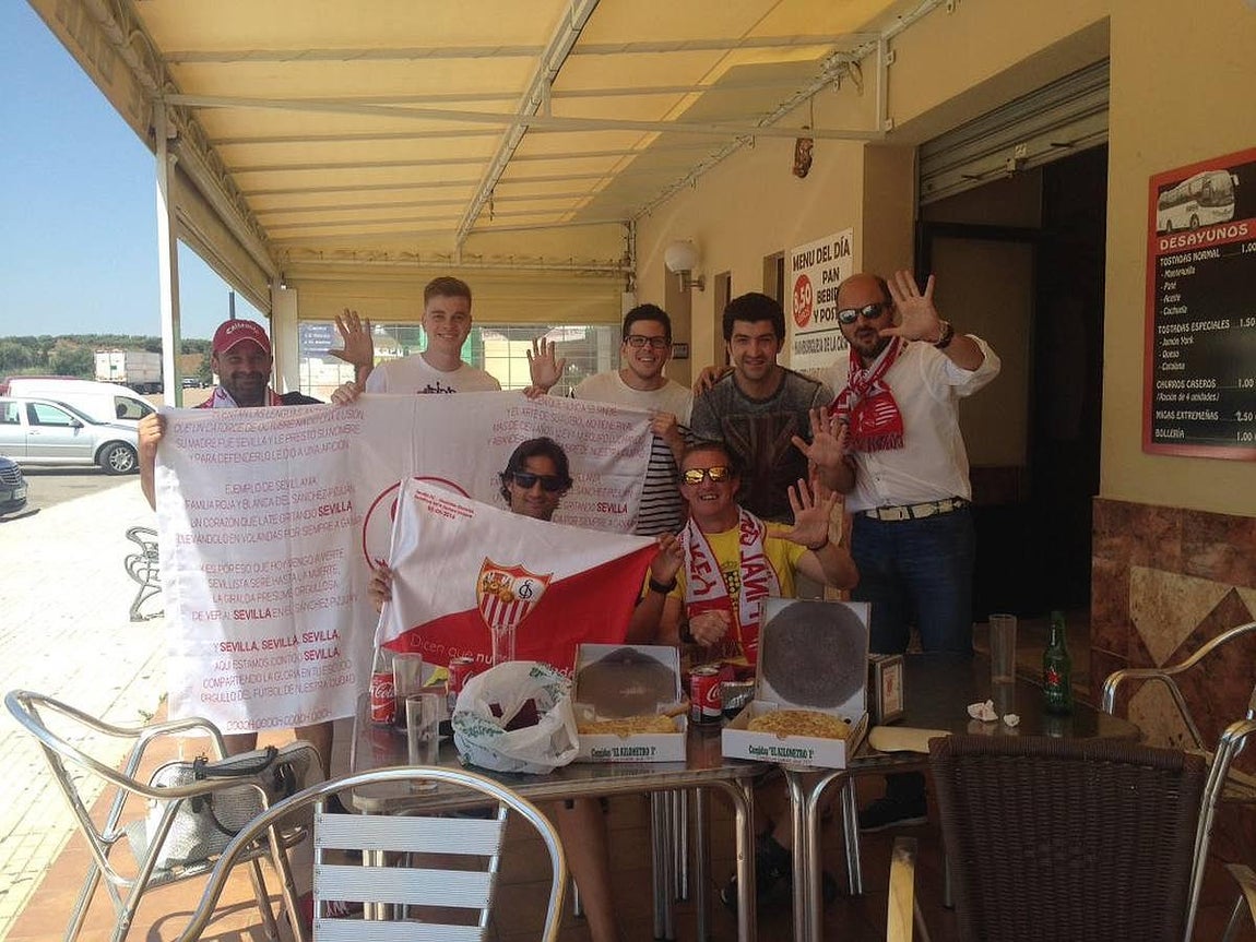 #UnaSemanaLlenaDeOrgullo: sevillistas por Madrid