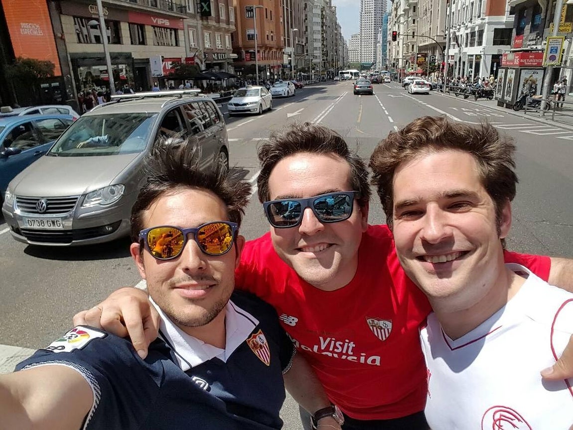 #UnaSemanaLlenaDeOrgullo: sevillistas por Madrid