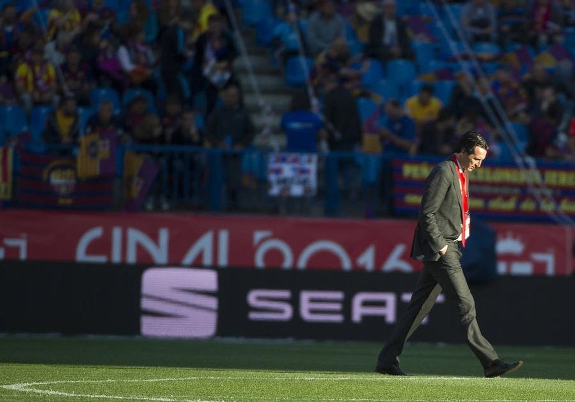 En imágenes: la afición se vuelca con sus equipos en la final de la Copa del Rey