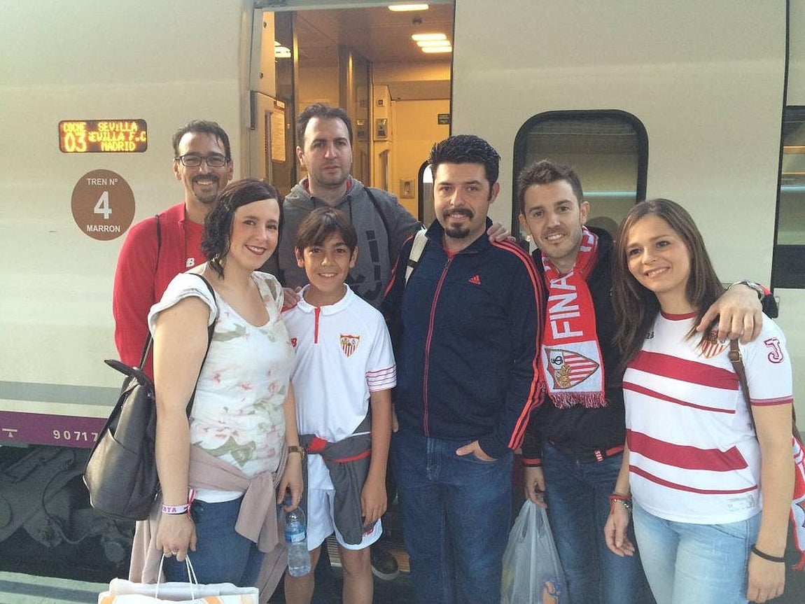 #UnaSemanaLlenaDeOrgullo: sevillistas por Madrid