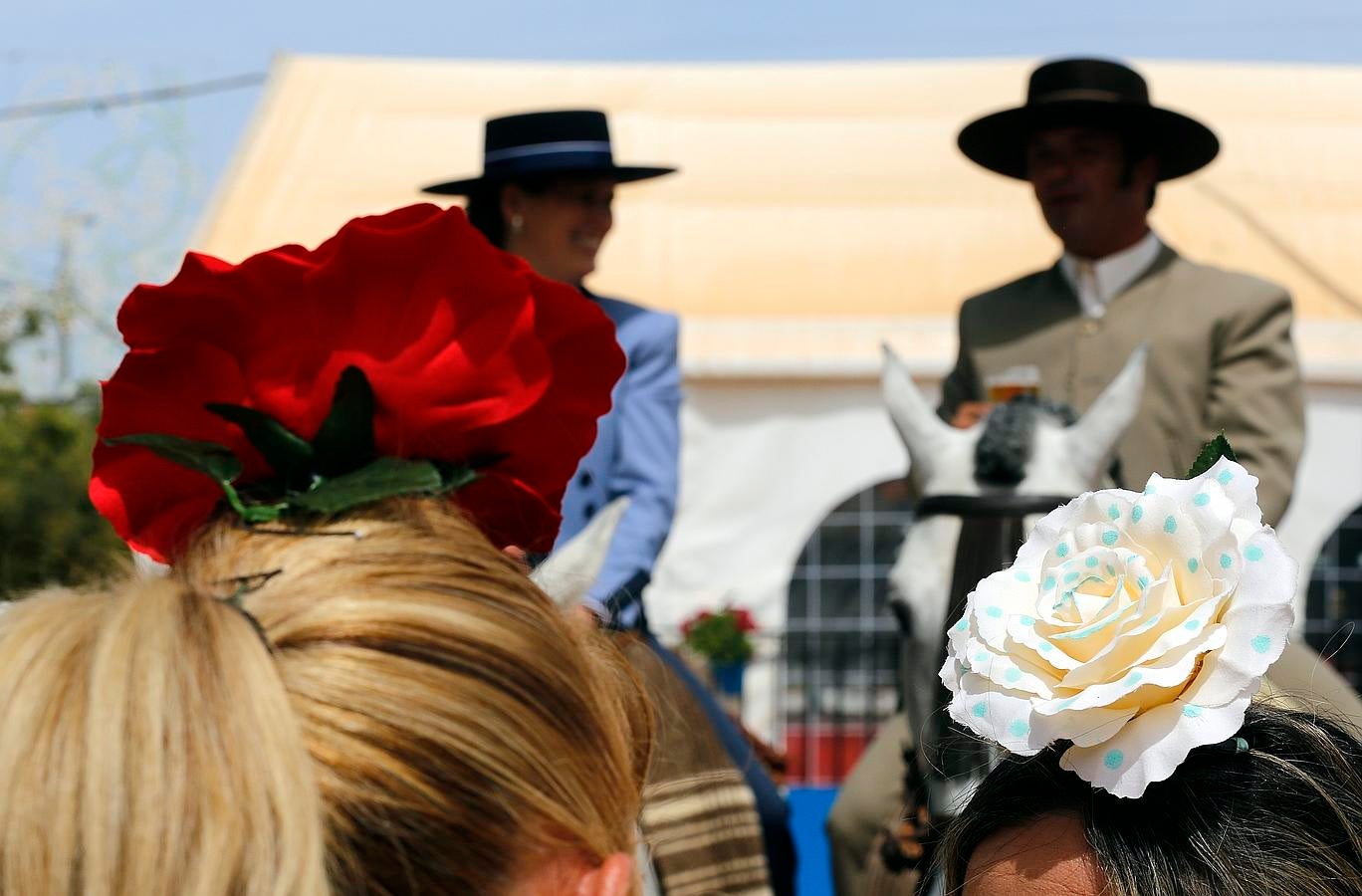 El rebrotar del martes de la Feria de Córdoba, en imágenes