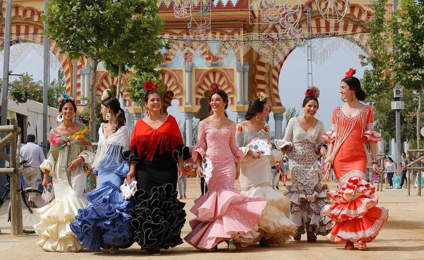 El rebrotar del martes de la Feria de Córdoba, en imágenes