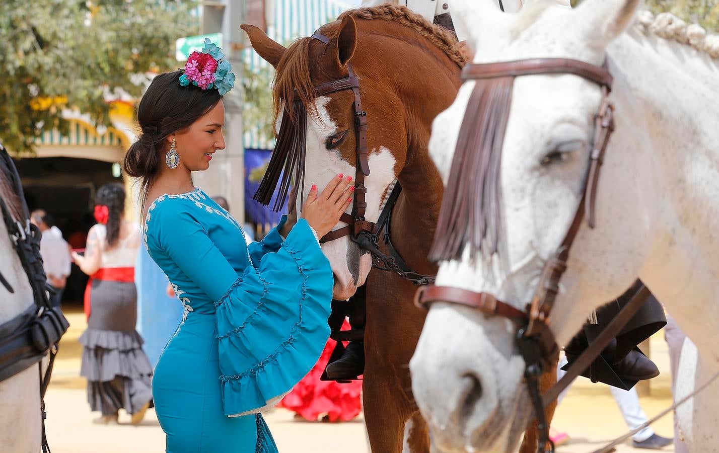 El rebrotar del martes de la Feria de Córdoba, en imágenes