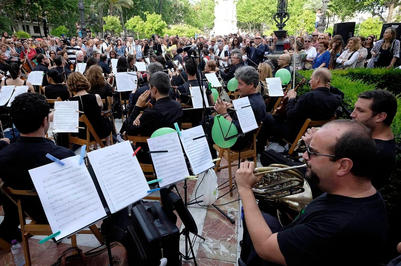 La ROSS denuncia sus penuarias económicas en plena Plaza Nueva