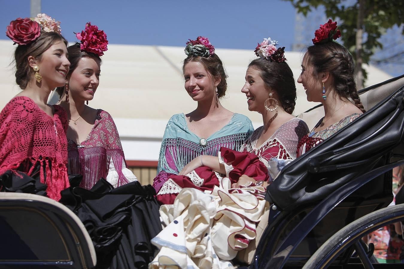 En imágenes, el ambiente del miércoles de la Feria de Córdoba