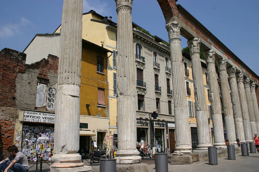 Columnas de San Lorenzo. 