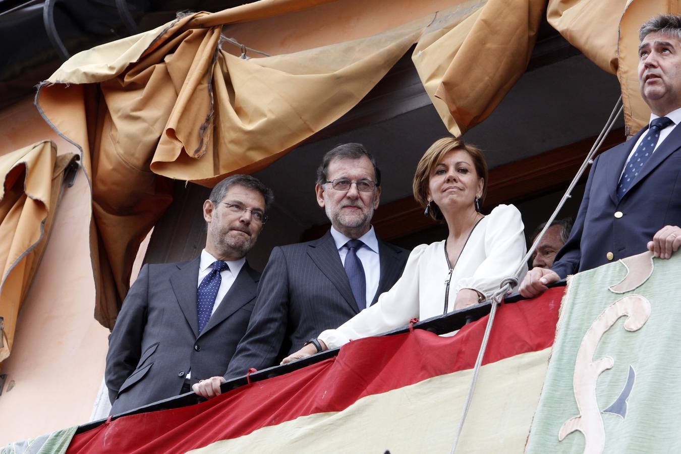 Catalá, Rajoy y Cospedal. 