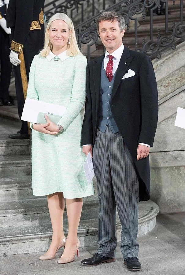 La Princesa Mette Mait, madrina de Óscar y el Príncipe Federico de Dinamarca