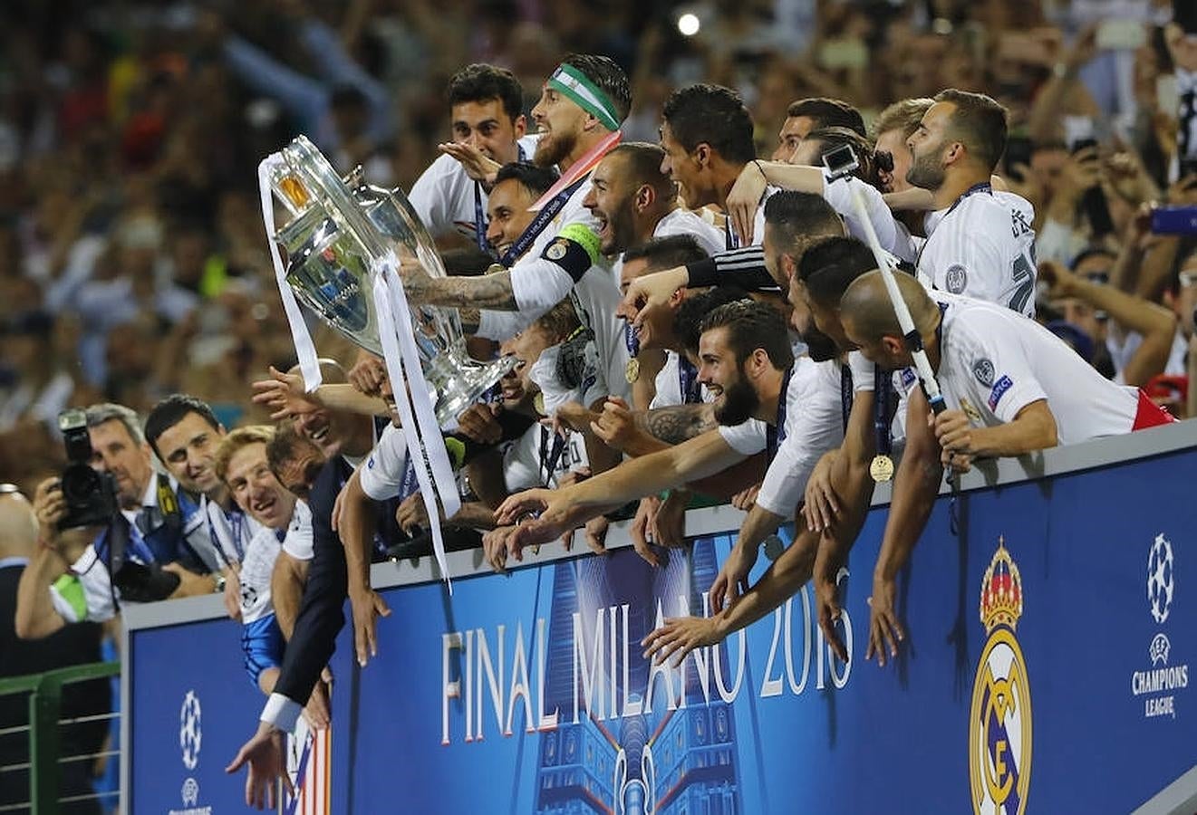 Florentino ha tenido unas palabras para los jugadores del Atlético: «Ganarán la Champions».. 