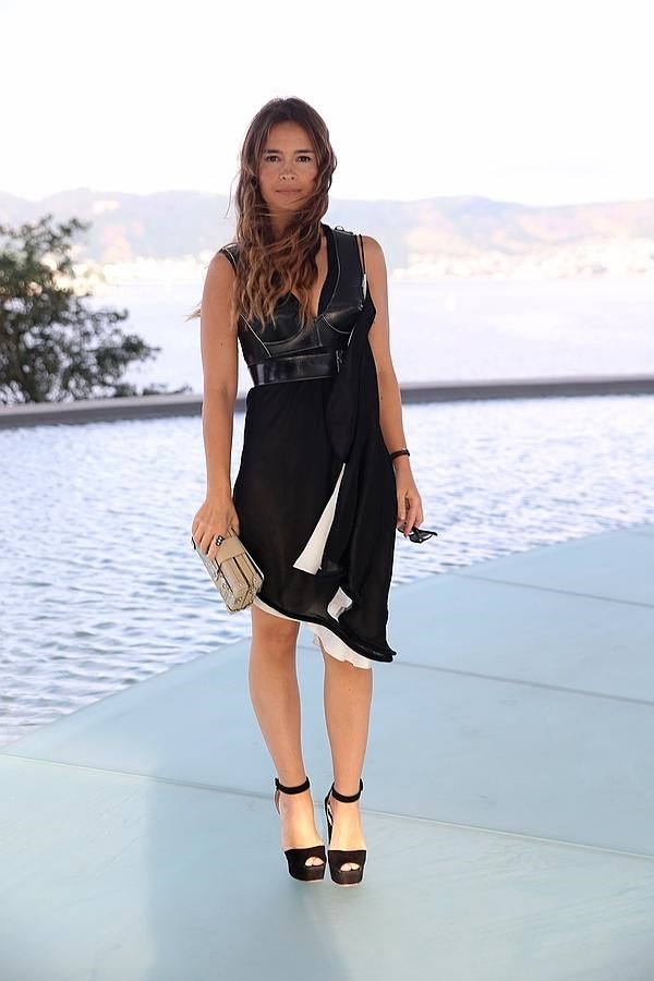 Miroslava Duma. La escritoa rusa asistó al desfile en Río de Janeriro vestida de Louis Vuitton