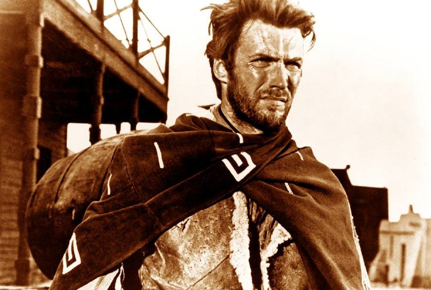 Fotograma de «Por un puñado de dólares». 