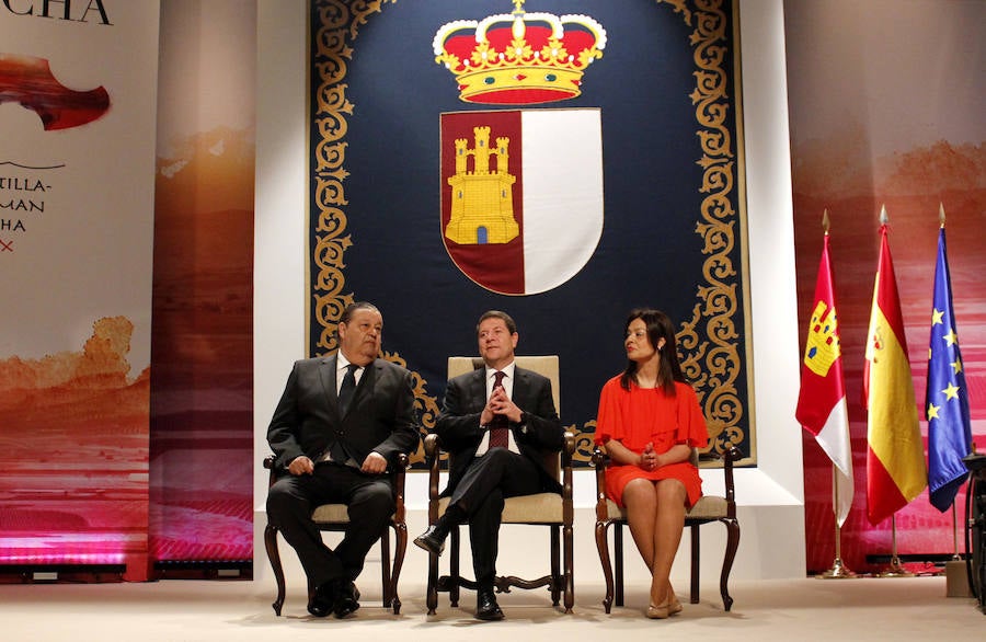 Fernández Vaquero, García-Page y Pilar Zamora. 