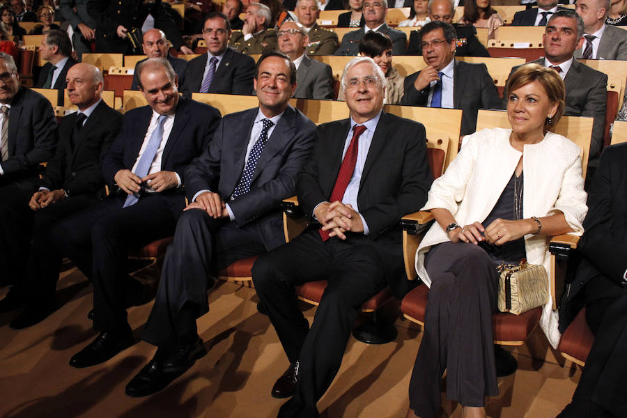 Bono, Barreda y Cospedal. 