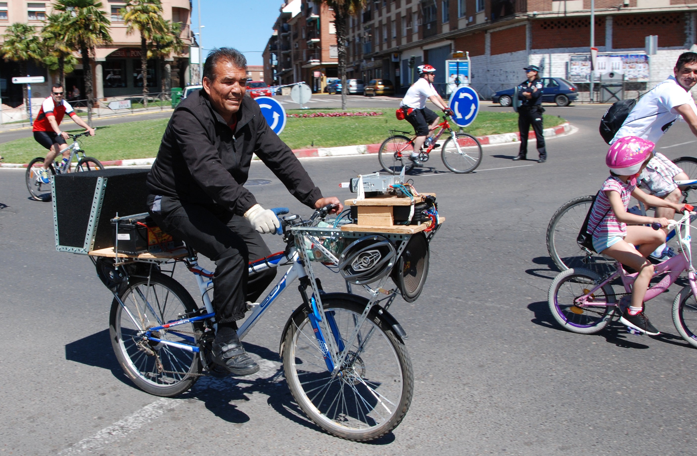 Gran respuesta en el Día de la Bicicleta