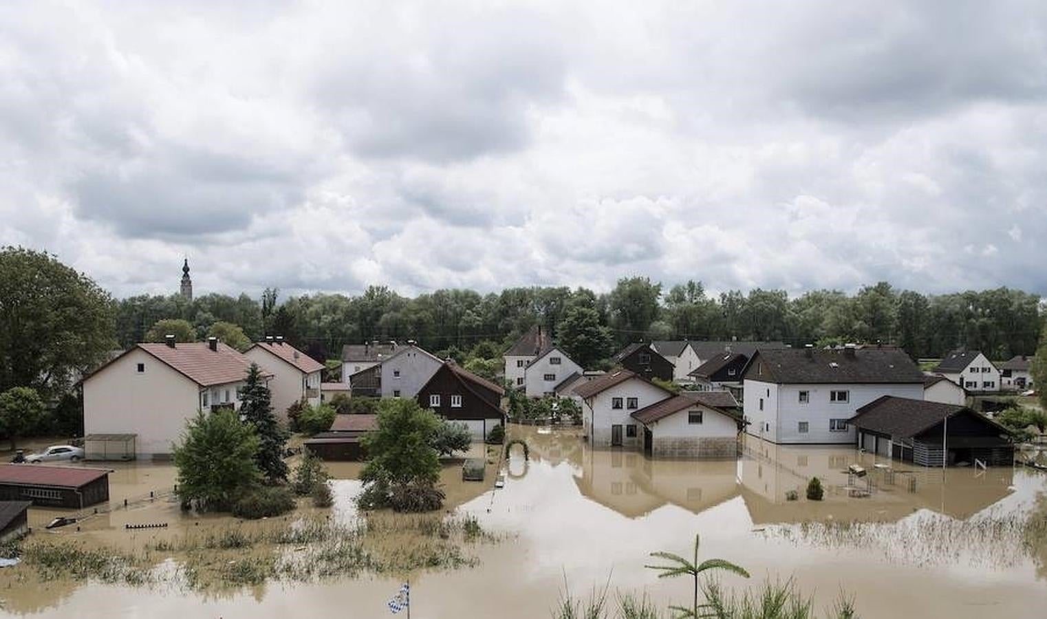 El peligro sigue vigente por posibles tormentas fuertes. 