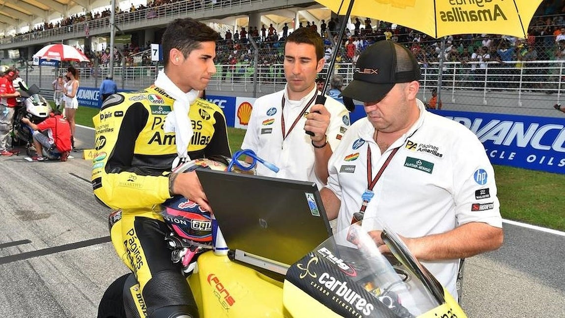 La carrera de Luis Salom, en imágenes