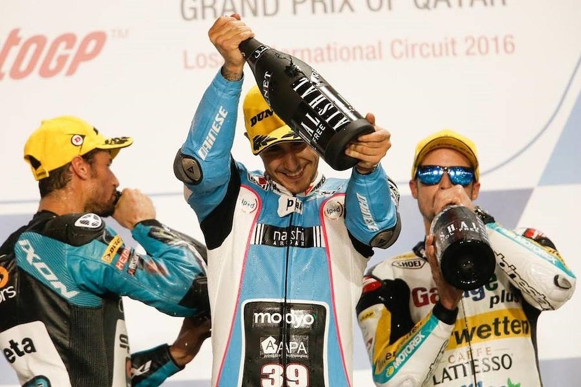 La carrera de Luis Salom, en imágenes