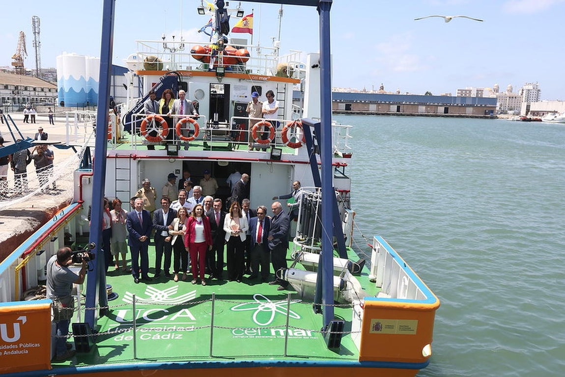 Fotos: Así es &#039;UCADIZ&#039;, el primer buque oceanográfico andaluz