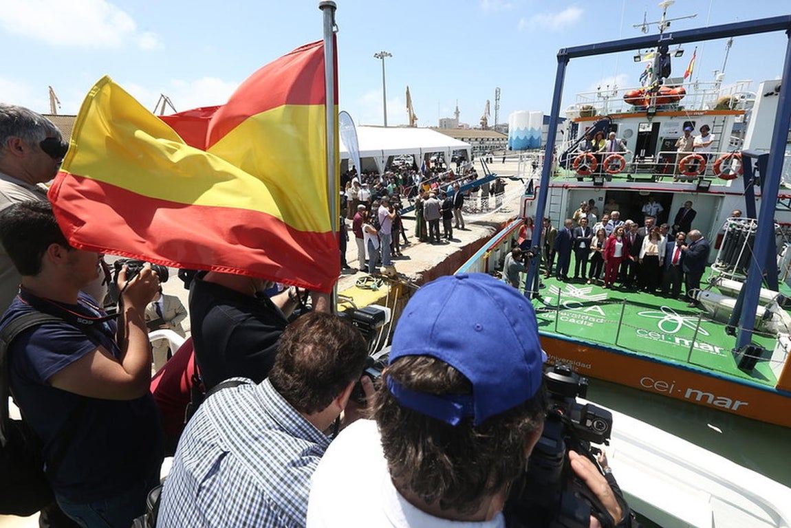 Fotos: Así es &#039;UCADIZ&#039;, el primer buque oceanográfico andaluz