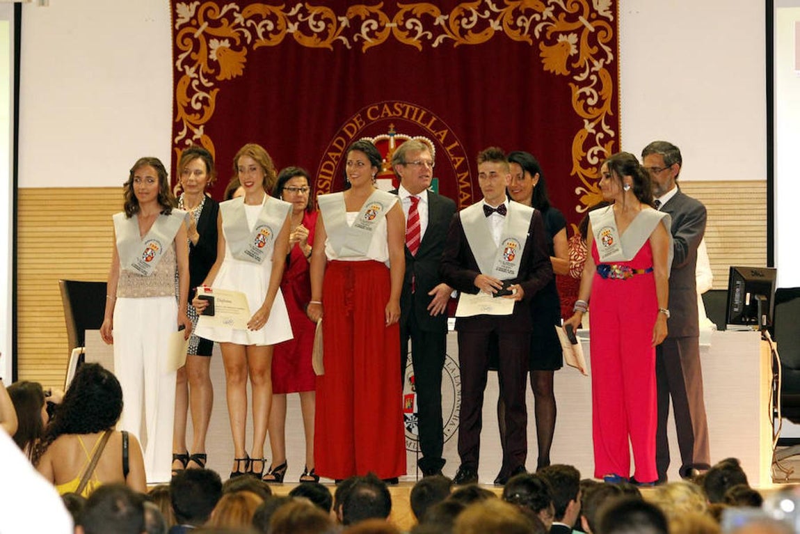 Acto de graduación de enfermería y fisioterapia