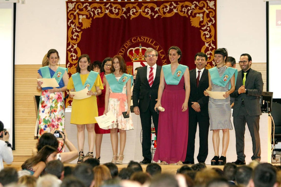 Acto de graduación de enfermería y fisioterapia