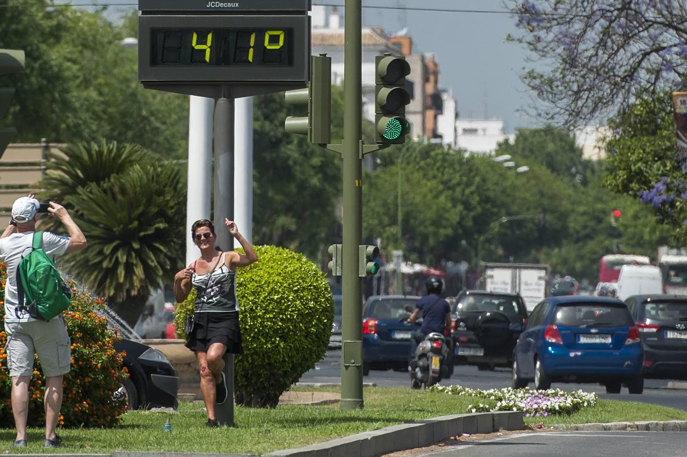 El verano asoma ya en Sevilla