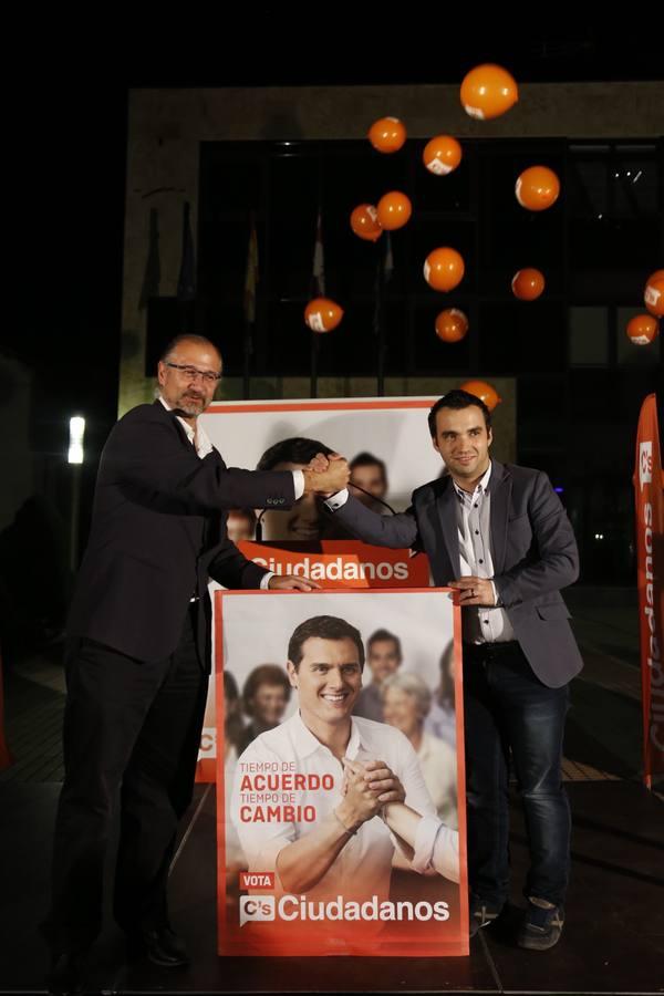 Luis Fuentes apoyó a su candidato Pablo Yáñez en Salamanca