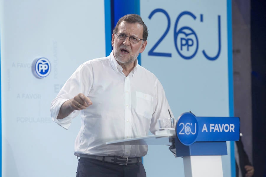 Mariano Rajoy ha prometido una rebaja de impuestos. 