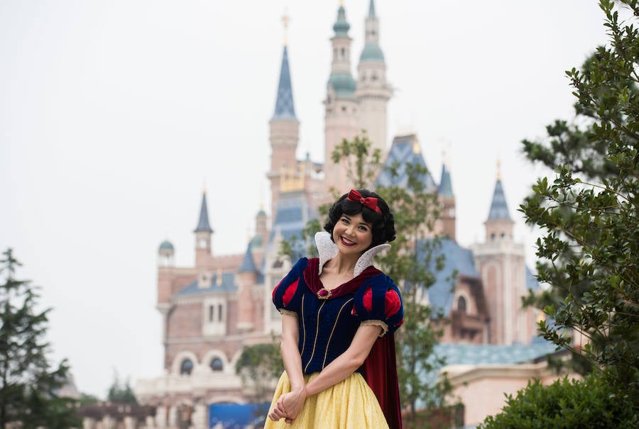 La magia de Disney llega a China. Blancanieves y el resto de princesas serán protagonistas entre los más pequeños