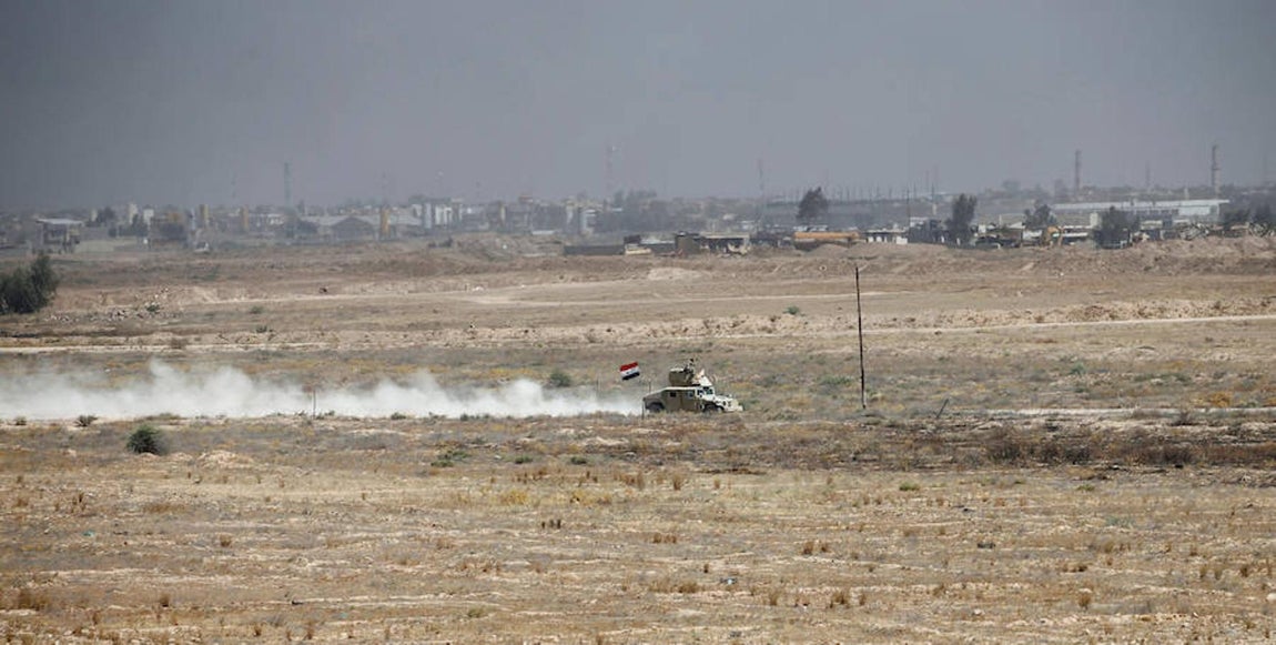 03. Las fuerzas iraquíes tomaron el edificio tras duros enfrentamientos con combatientes del Daesh