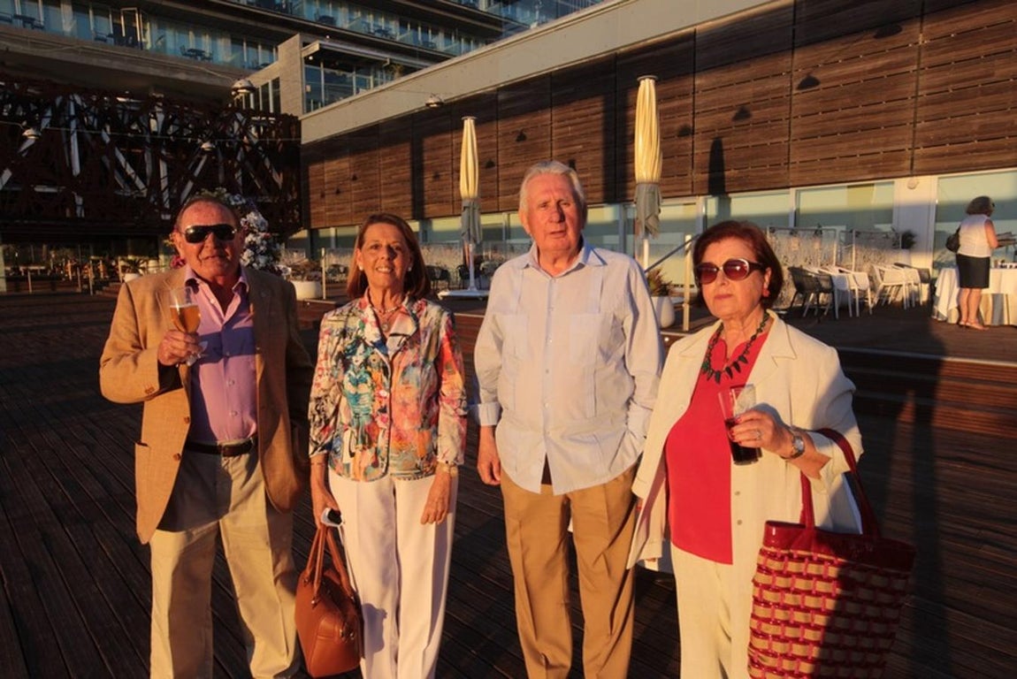 Las imágenes de la charla de José María Carrascal y Juan Fernández Miranda en el ciclo &#039;Cádiz Futuro&#039;