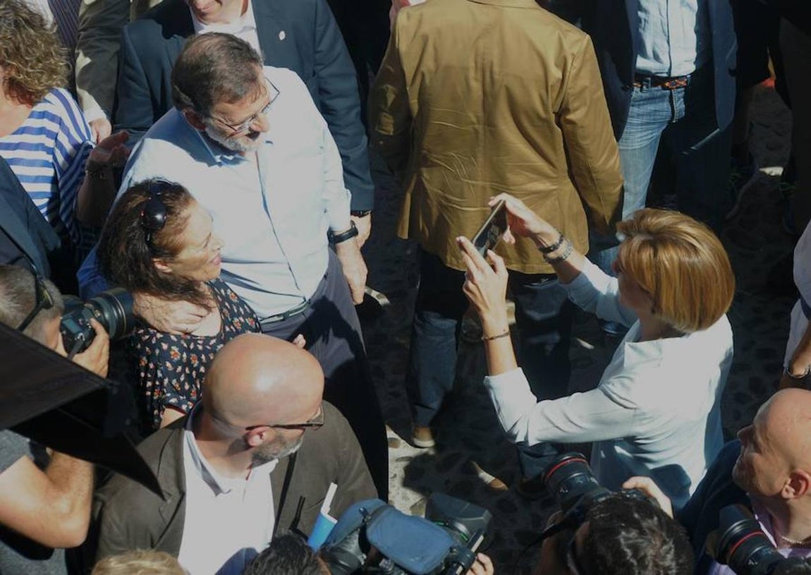 Rajoy en La Puebla de Montalbán y Torrijos