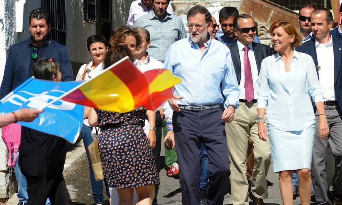 Rajoy en La Puebla de Montalbán y Torrijos