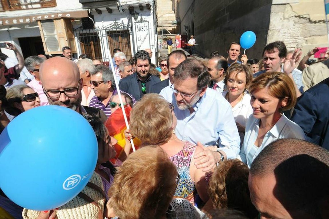 Rajoy en La Puebla de Montalbán y Torrijos