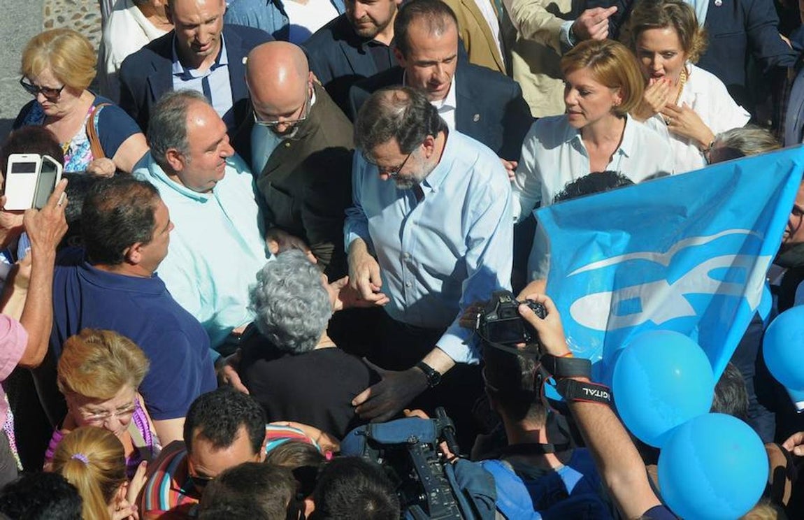 Rajoy en La Puebla de Montalbán y Torrijos