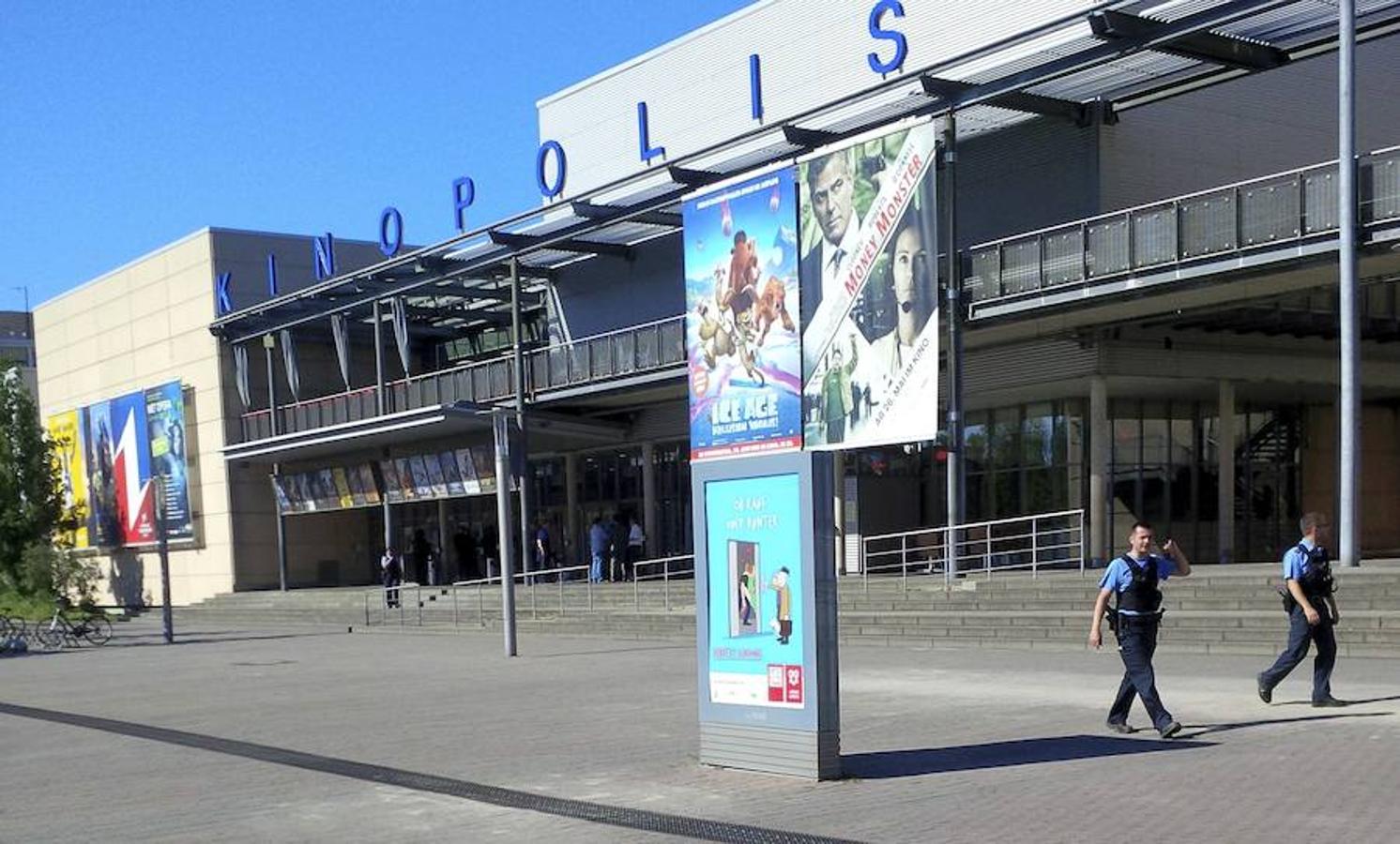 La policía alemana abatió al hombre armado que abrió fuego en un cine de Viernheim