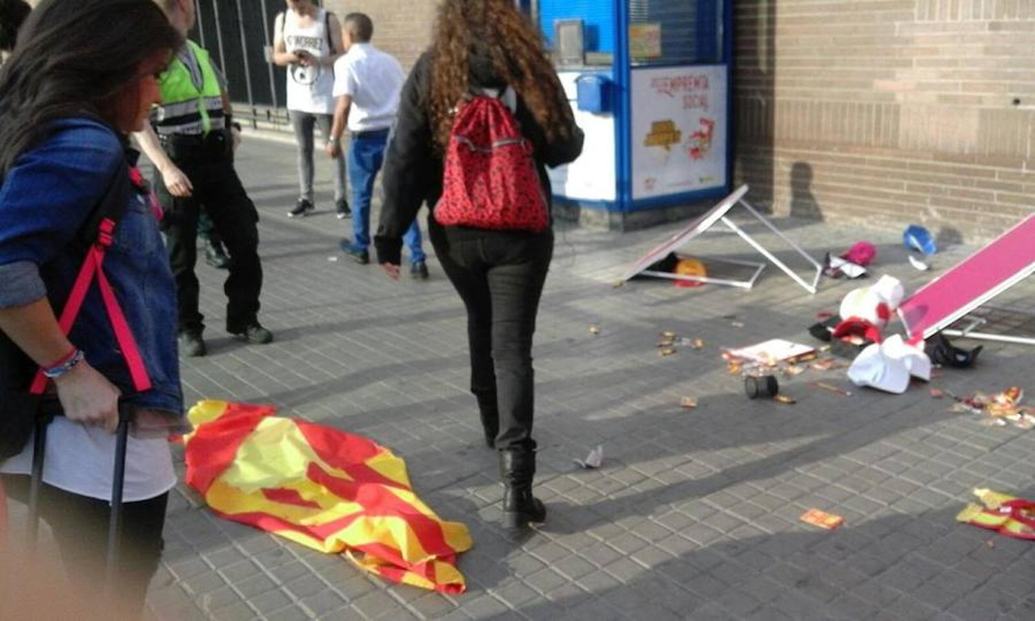 Agreden a dos mujeres en Barcelona por dar información sobre dónde ver a España en la Eurocopa. 