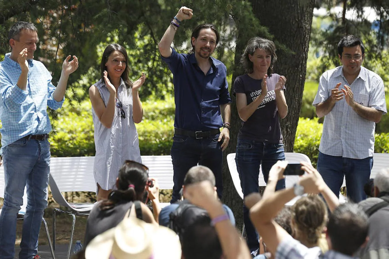 Un mitin de Podemos este viernes en la Universidad Complutense de Madrid