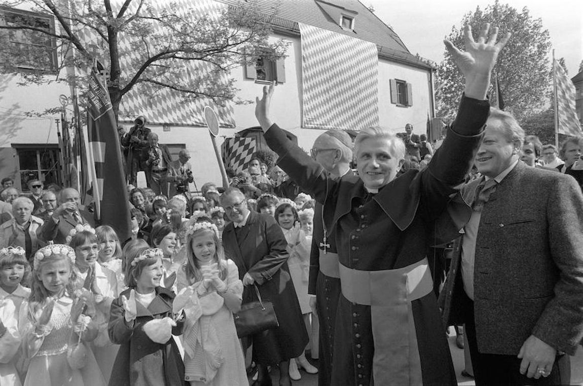 Joseph Ratzinger, nombrado arzobispo de Munich y Freising en el año 1977. 