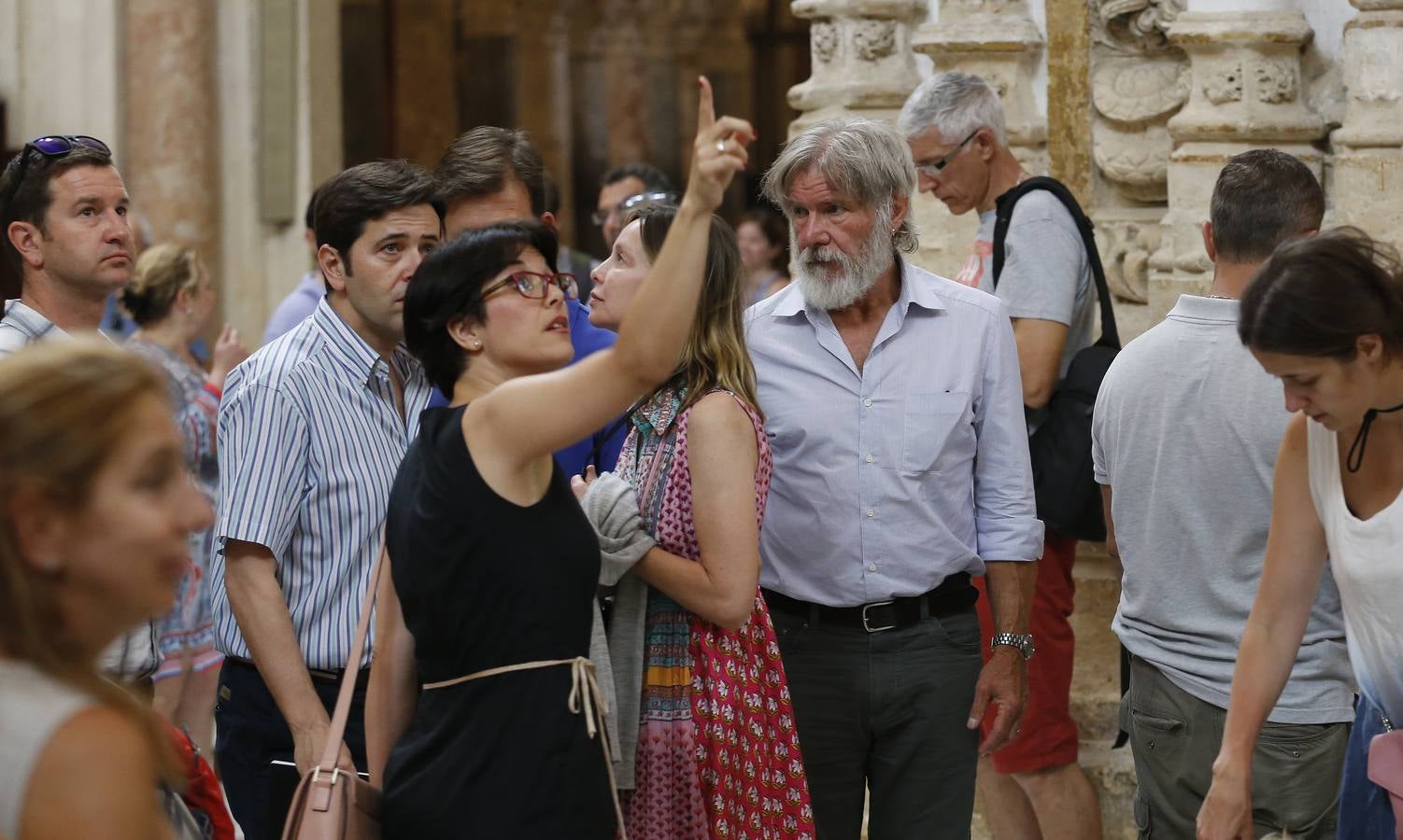 En imágenes, la visita de Harrison Ford a Córdoba