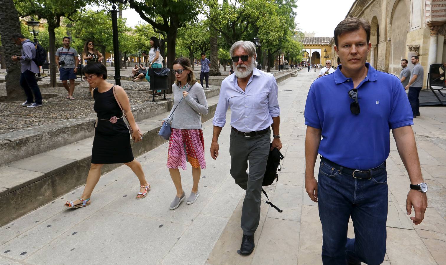 En imágenes, la visita de Harrison Ford a Córdoba