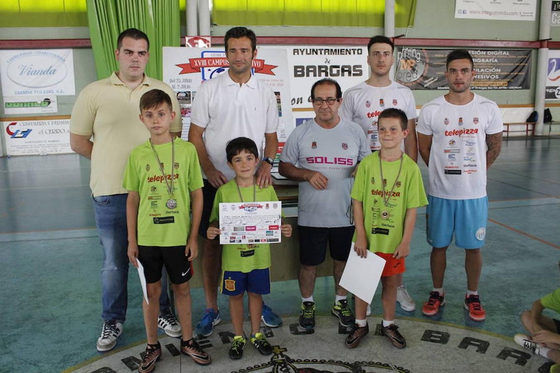 Jornada de clausura del Campus de Fútbol Sala de Bargas