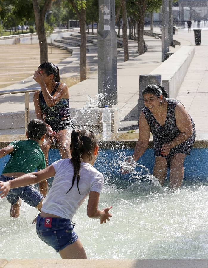 En imágenes, el primer golpe de calor en Córdoba del verano