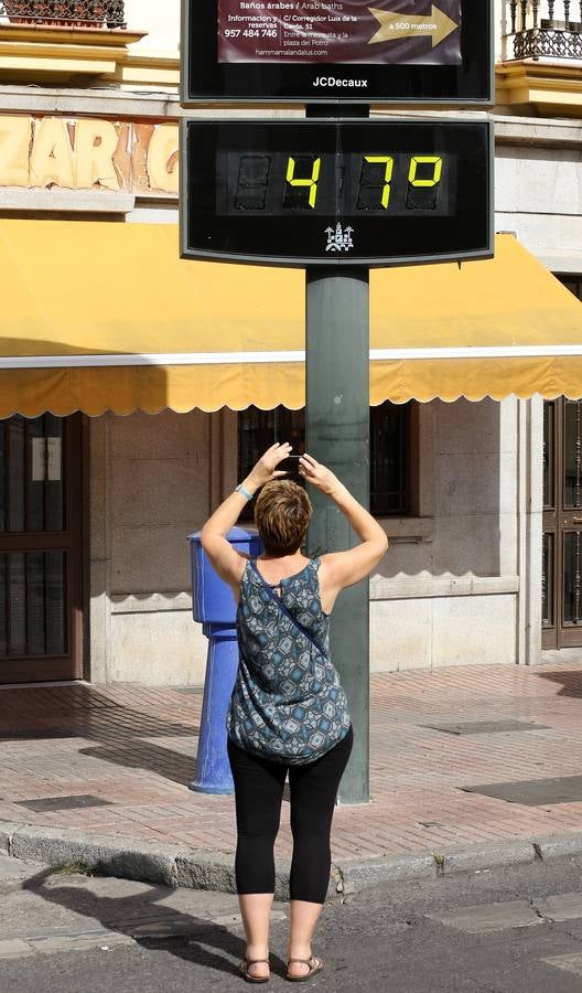 En imágenes, el primer golpe de calor en Córdoba del verano